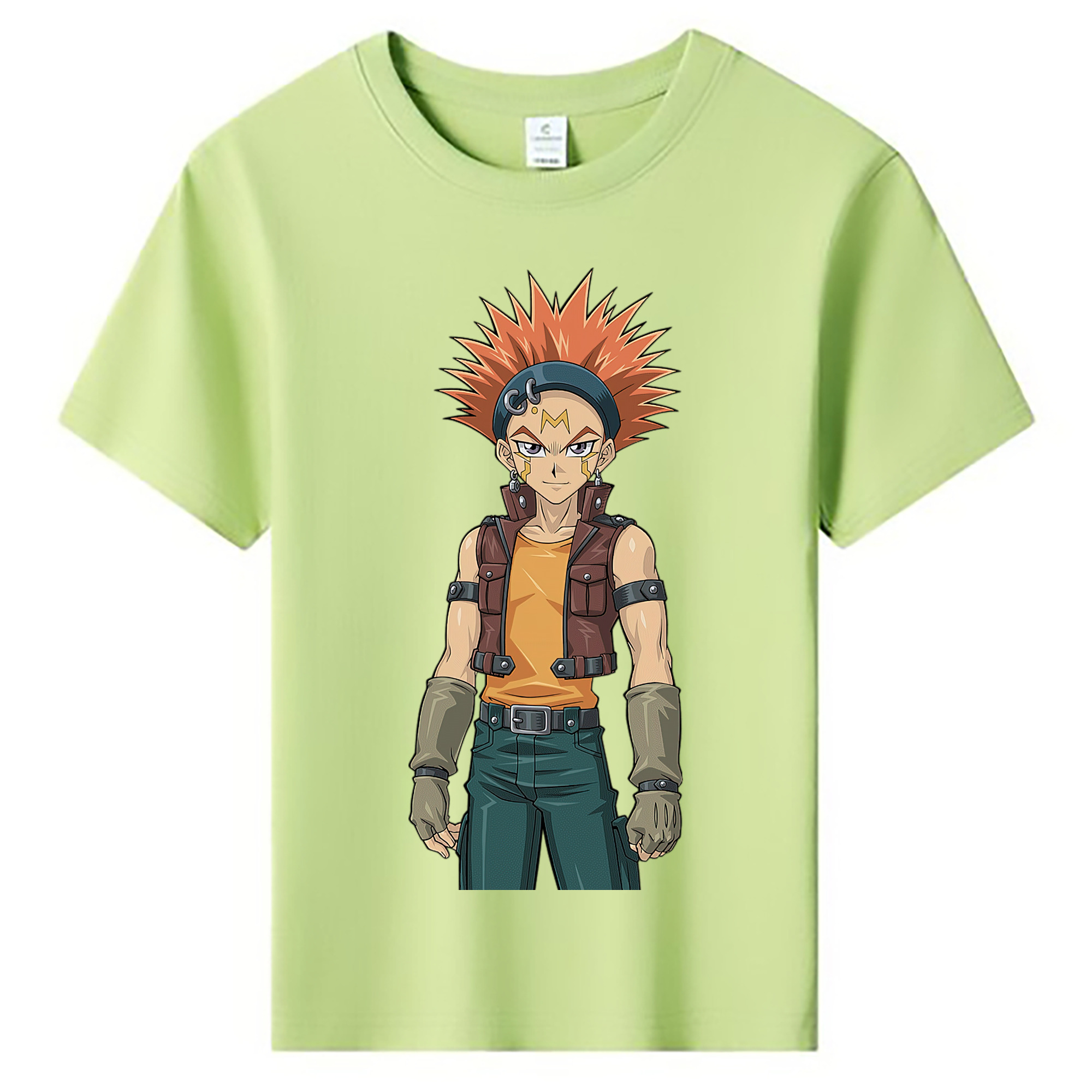 （画像用） 遊☆戯☆王 Yu-Gi-Oh! 綿100％キッズTシャツ（フロントプリント）